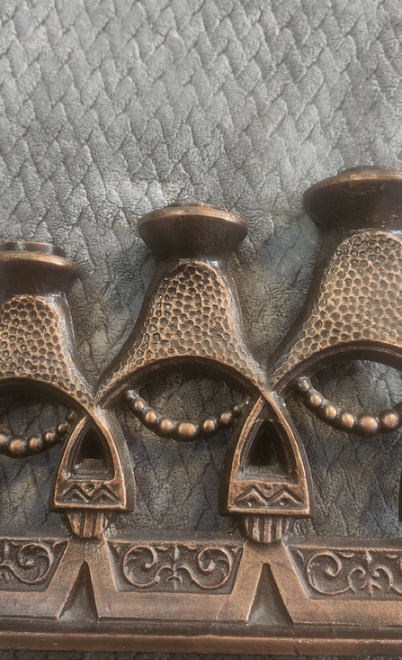 Vintage Copper Plated Russian Matryoshika Candlebra - Picture 2 of 8